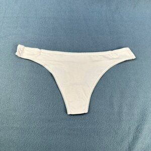 Maidenform Women's Size Medium 6 Panty Thong Beige New Without Tags